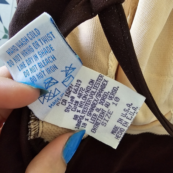 80s bathingsuit/bodysuit - Picture 8 of 10